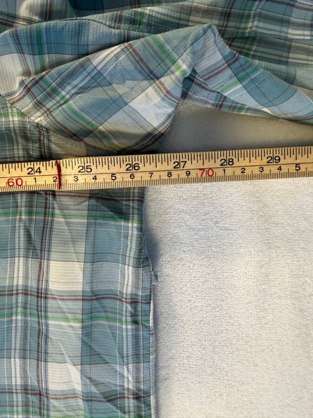 Columbia Omni-Shade Plaid Fishing Shirt XXL 2TG Vented Outdoor Hiking - Picture 5 of 6